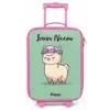 Kawai - Alpaca - Groen Kinderkoffer - Roze klein -zz3dotto