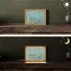 Amandelbloesem - Van Gogh - Kunst - Bloemen Light Box met kabel (Tafellamp) klein -sfeer3