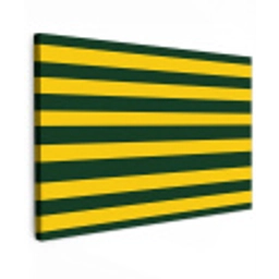 Klassiek - Strepen - Groen canvas 2cm klein 34 -z3d
