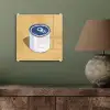 Blikje - Minimalistisch - Blauw - Illustratie plexiglas 5mm klein -sfeer3