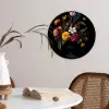 Lente - Bloemen - Klassiek - Vaas Wandcirkel plexiglas klein -sfeer4