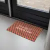 Tequila texted you - Glas - Vierkanten - Oranje Deurmat klein -sfeer2