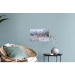 Schermbloem - Rijp - Kristallen - Winter - Delicaat Muursticker klein -plant