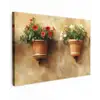 Bloempotten - Muur - Vintage canvas 2cm klein -z3d