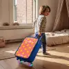 Sunny situation koraal Kinderkoffer - Blauw klein -sfeer1