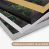 Doorkijk - Landschap - Bloemen - Pad - Uitzicht Textielframe zwart klein -USP_kleurenNL