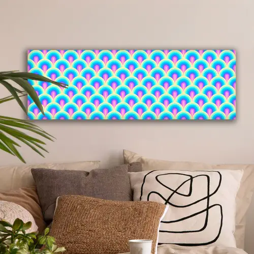 Regenbogen - Waaier - Vrolijk canvas 2cm klein 828 -sfeer1