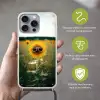 Zonnebloem - Veld - Zonnebril Hoesje iPhone 16 Pro Max met koord klein -sfeer2_NL