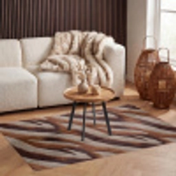 Zebra - Bruin - Patroon Vloerkleed Rechthoek klein 1091 -atmosphere_sfeer2_global