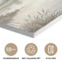 Landschap - Water - Natuur - Sepia PET vilt klein -closeup_DE