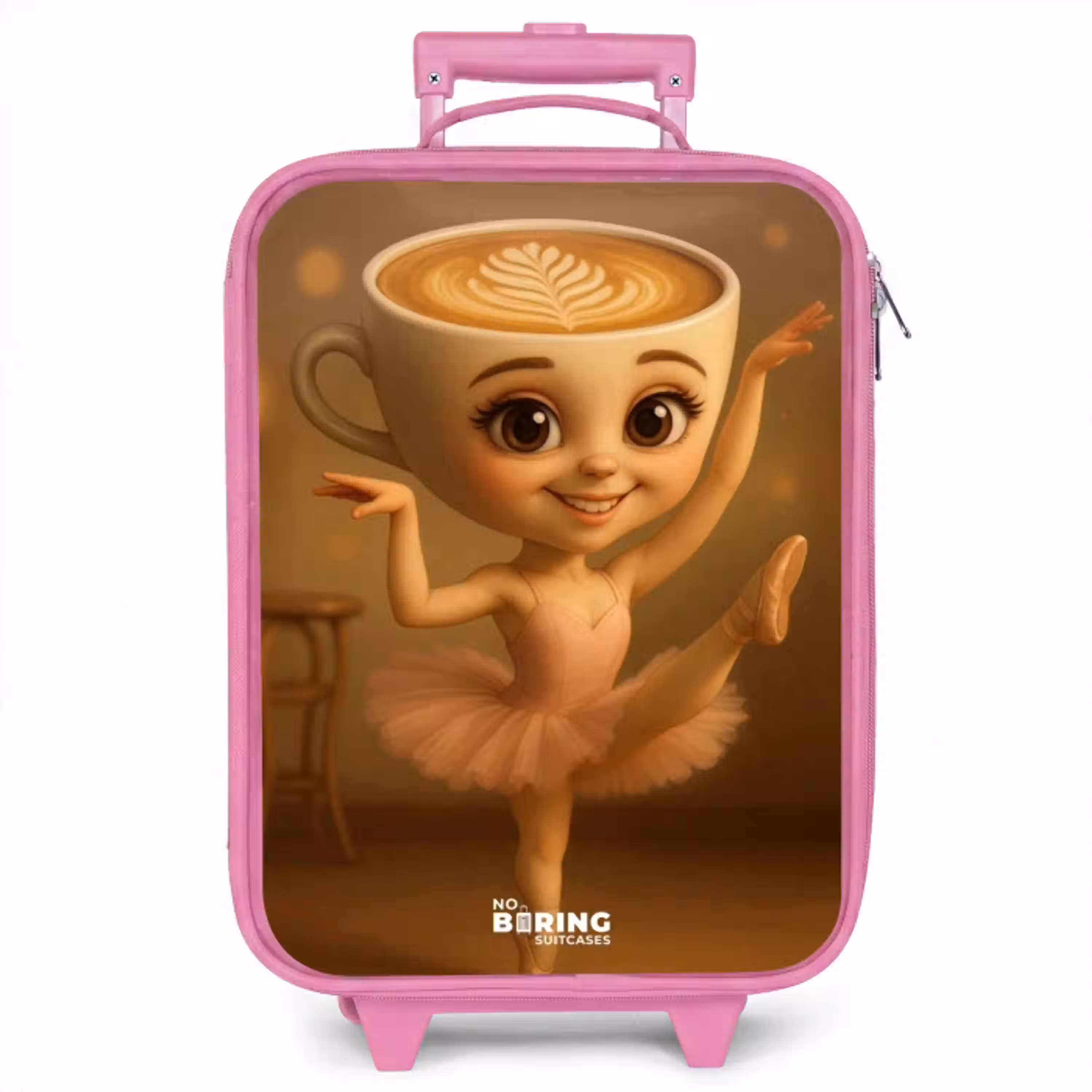 Ballerina Cappuccina Kinderkoffer - Roze klein -zzz_website3d