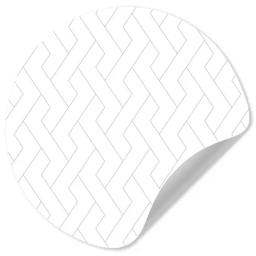 Grafisch - Patroon - Modern Wandcirkel behangsticker klein 186 -3d