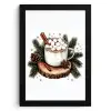 Winter - Hout - Chocolademelk - Drink KitchenYeah - Keuken - Fotolijst klein -3d