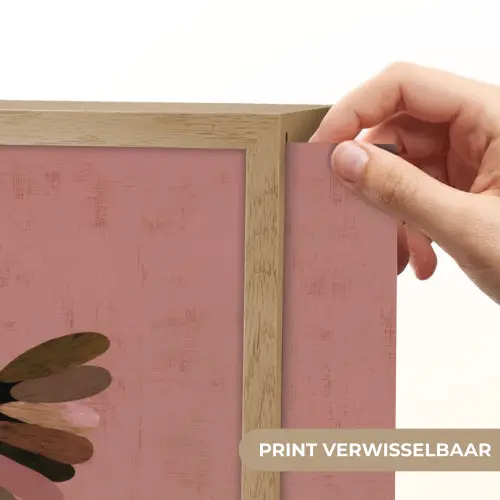 Illustratie - Vogel - Vlakken - Kleurrijk Light Box met batterij (Wandlamp) middel -USP_websiteprintNL