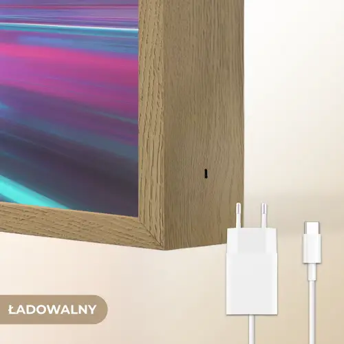 Racewagen - Neon - Snelheid - Paars Light Box met batterij (Wandlamp kind) middel -USP_websiteoplaadbaarNL