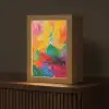 Abstract - Verflook - Modern - Kleurrijk Light Box met kabel (Tafellamp) klein -z3d_website