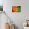 Dansen - Vrouwen - Verfstructuur tuinposter los doek klein -sfeer8