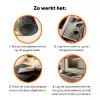Dennensprookje - Rendier - Nacht Inductie beschermer vinyl 3mm klein -zzzzzzz-td-werking