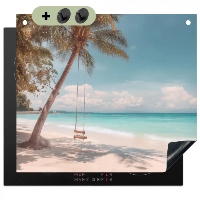 Palmboom - Schommel - Strand - Lucht Inductie beschemer met haakjes middel -3d