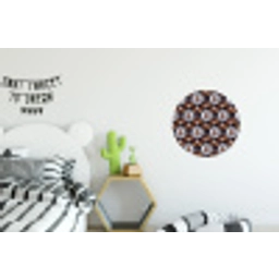 traditioneel - Element - Kleurrijk Wandcirkel aluminium klein 190 -kinderkamer
