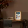 Kerst - Kerstboom - Winter - Huis - Sneeuw Light Box met kabel (Tafellamp) klein -sfeer4