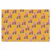 Geel - Rolschaatsen - Patroon Placemat vinyl groot 368 -zzsfeer1_Kitchenyeah-website