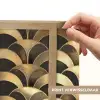 Schubben - Structuur - Goud Light Box met batterij (Wandlamp) middel 907 -USP_websiteprintNL