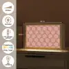 Waaiermotief - Patroon - Roze Light Box met kabel (Tafellamp) klein -USP_NL
