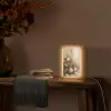 Kerst - Kerstballen - Beige - Goud Light Box met kabel (Tafellamp) klein -sfeer4