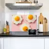 Eieren - Bloem - Roze Inductie beschemer met haakjes klein -sfeer2