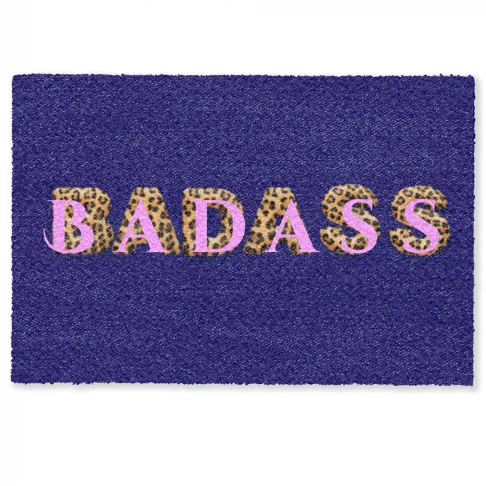 Badass - Panterpint - Schaduw - Roze Deurmat klein -zkaufland3d