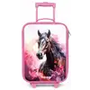 Aquarel paard in kleurexplosie Kinderkoffer - Roze klein -zz3dotto
