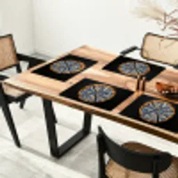 Pizza - Eten - Delftsblauw Placemat vinyl groot -zzsfeer4_Kitchenyeah-website