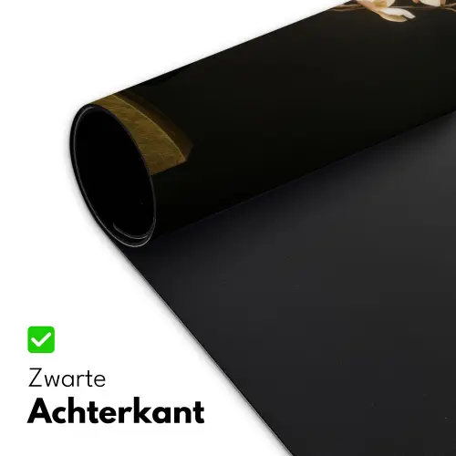 Sierlijk - Boeket - Goud - Vaas Muismat XXL klein -sfeer2