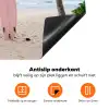 Surfboard - Palmbomen - Kleurrijk Inductie beschermer vinyl 3mm klein -zzzzzzz-td-onderkant