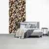 Camouflage - Patroon - Beige - Bruin fotobehang vinyl groot 64 -slaapkamer