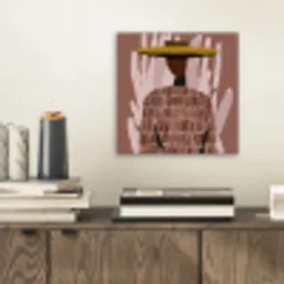 Abstract - Figuur - Illustratie - Hoed aluminium wit klein -sfeer1