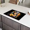 Aap - Graffiti - Kleurrijk - Bananen - Modern Inductie beschermer vinyl 3mm klein -sfeer8