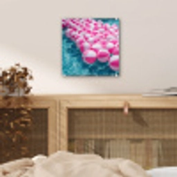 Strandballen - Roze - Water plexiglas 5mm klein -sfeer4