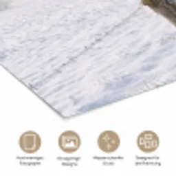 Hek - Sneeuw - Mist - Platteland - Nostalgisch poster papier klein -tcloseup_DE