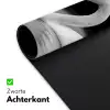 Zwanen - Hart - Zwart - Wit Muismat XXL klein -sfeer2