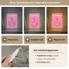 Thee - Roze - Valentijn - Tekst Light Box met kabel (Wandlamp) klein -USP_lichtkleurNL