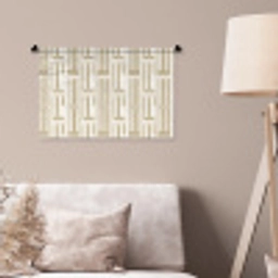 Modern - Geometrisch - Beige Wandkleed katoen klein 269 -sfeer4