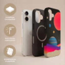 Hemel - Planeten - Felgekleurd Toughcase MagSafe Apple iPhone 17 klein -USP_Lagen_DE