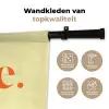 Nice - Oranje - Geel - Minimalistisch Wandkleed katoen klein -sfeer2
