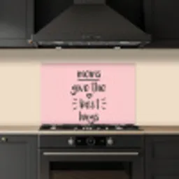 Spreuken - Moms give the best hugs - Quotes - Mama keuken achterwand spatscherm klein -sfeer1