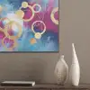 Cirkels - Goud - Abstract PET vilt klein -sfeer6_closeup