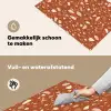 Terrazzo - Patroon - Klei Inductie beschemer met haakjes klein 777 -ky-schoon-nl
