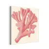 Koraal - Stipjes - Roze aluminium wit klein -3d