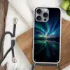 Noorderlicht - Kleurrijk - Bergmeer Hoesje iPhone 16 Pro Max met koord klein -sfeer4